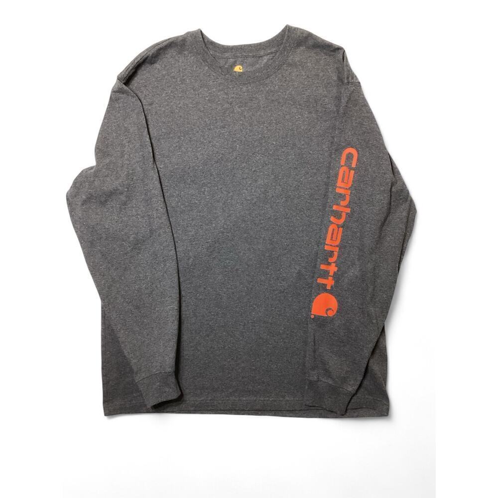 Carhart long sleeves original fit men’s L gray‎